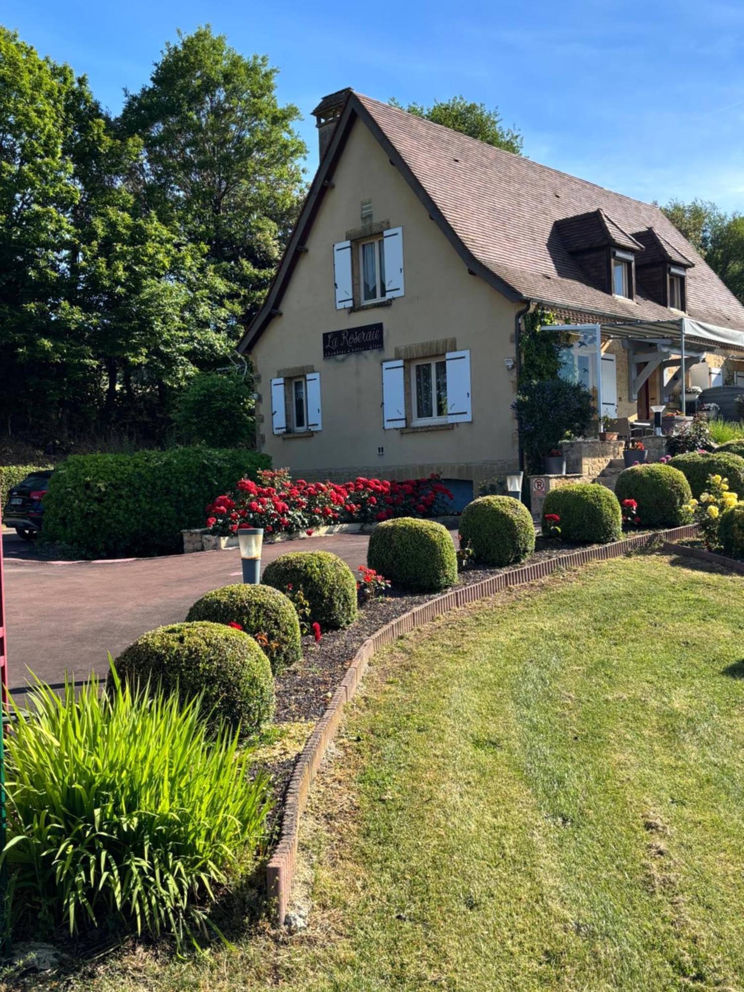 La Roseraie Vitrac  Exteriör bild
